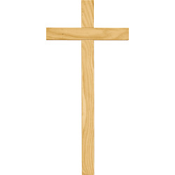 Cruz simples larga