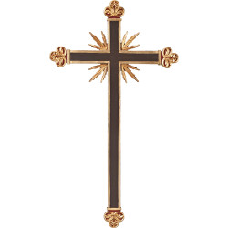 Cross baroque with rays