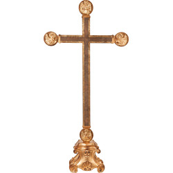 Croce con Evangelisti su piedistallo