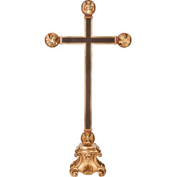 Cross with Evangelists on pedestal
