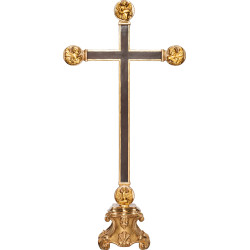 Cross with Evangelists on pedestal
