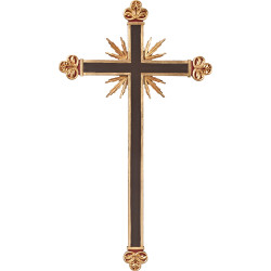 Cross baroque with rays