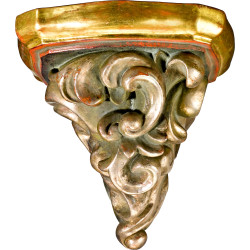 Corner console baroque