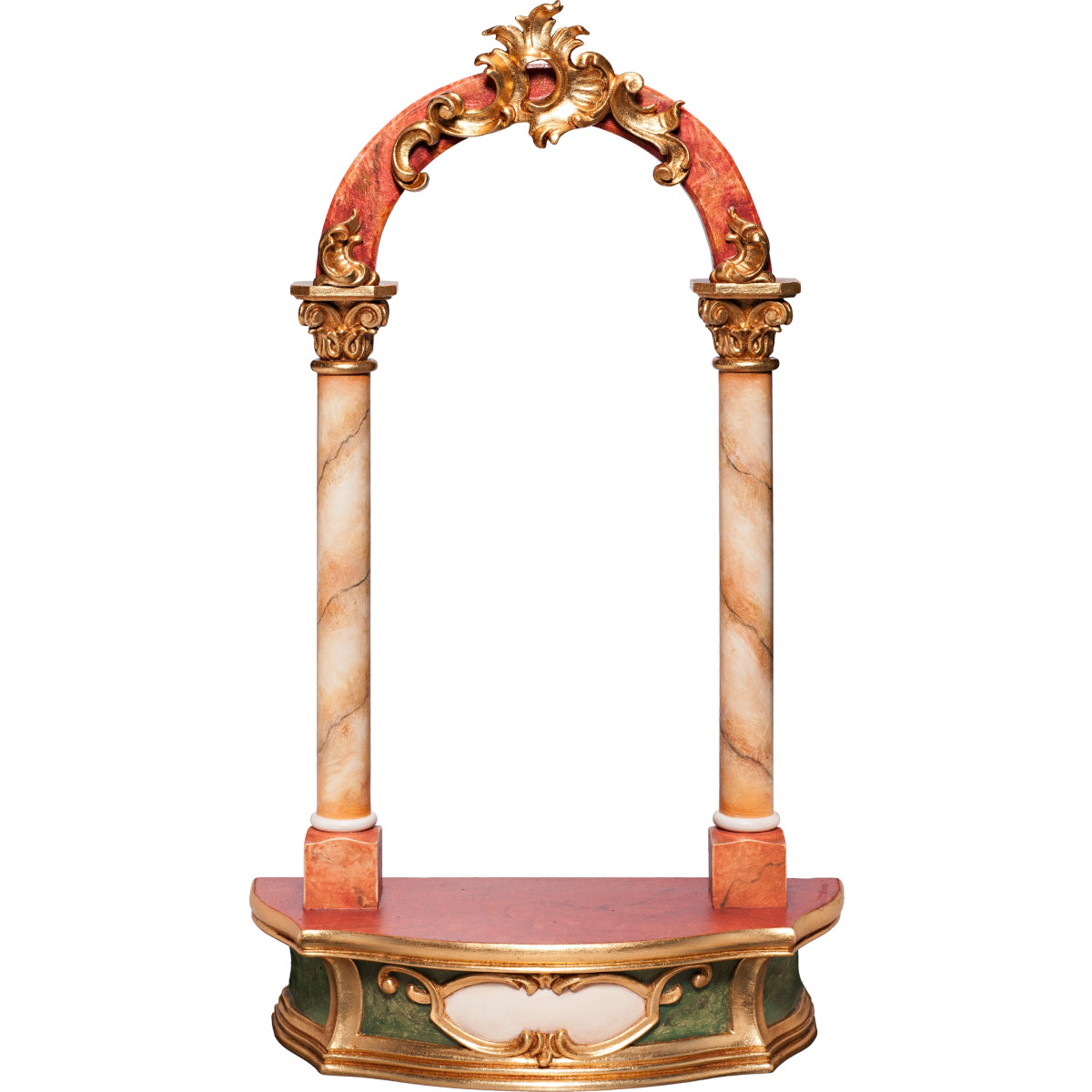 Repisa con arco  para pared