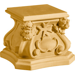 Pedestal with puttoheads