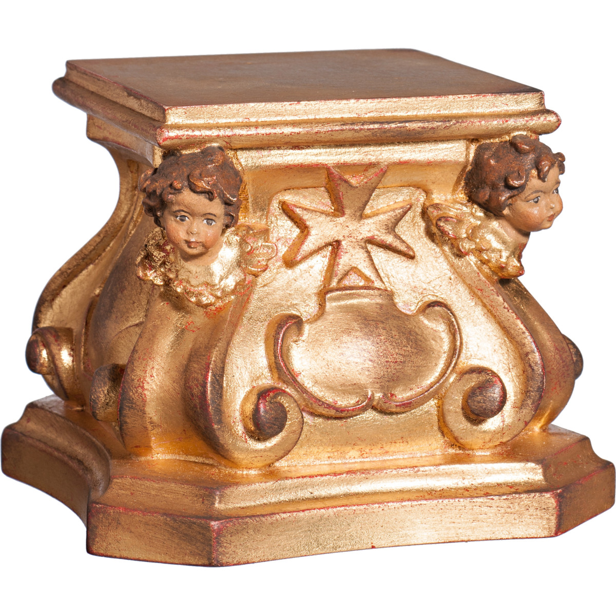 Pedestal with puttoheads