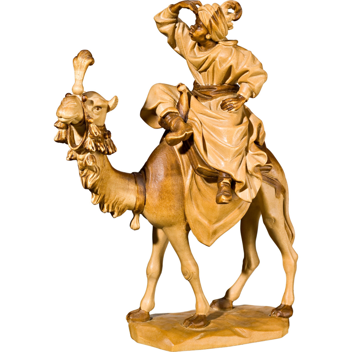 King on camel (with base)