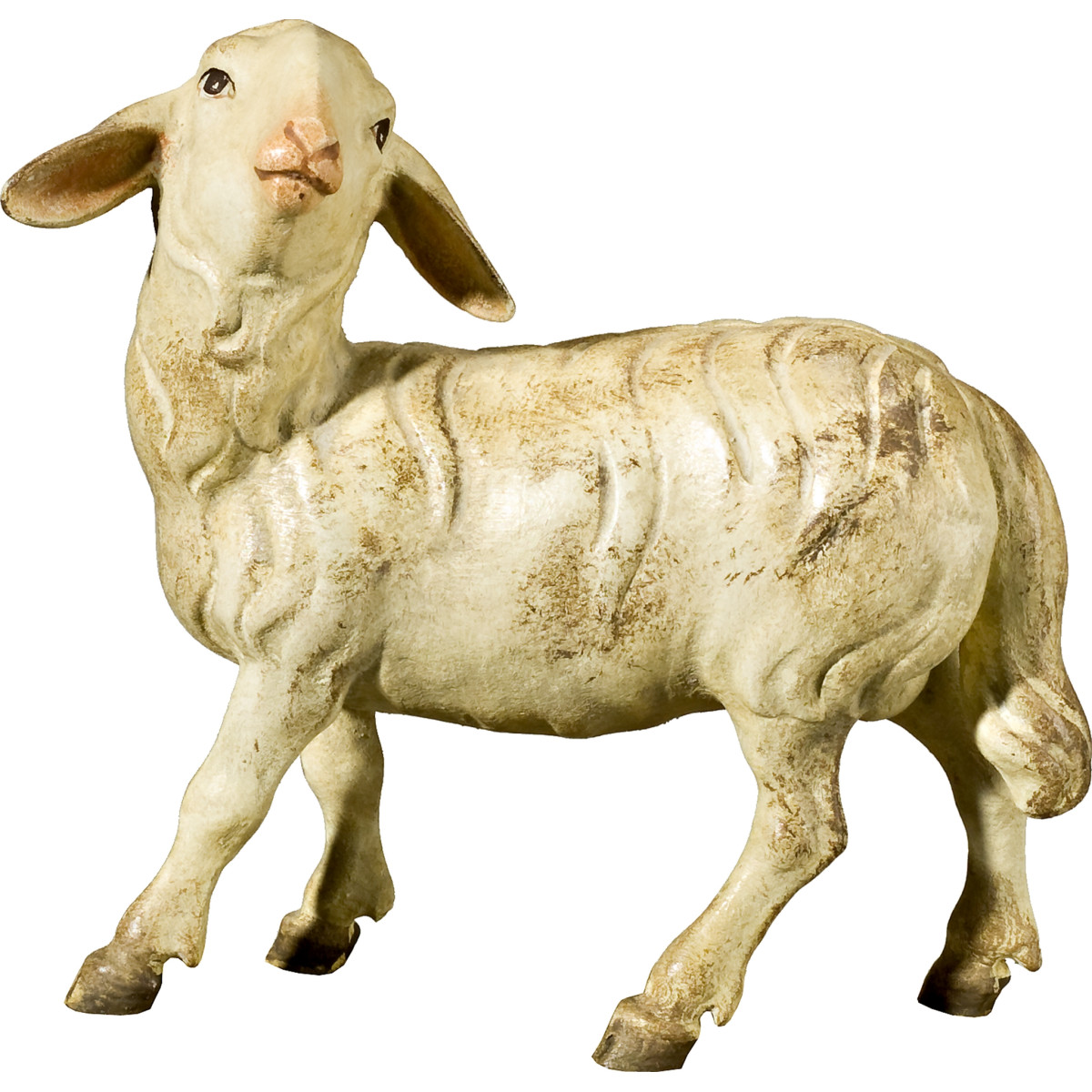 Oveja cabeza levantada (sin base)