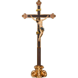 Corpus Baroque on cross baroque on pedestal