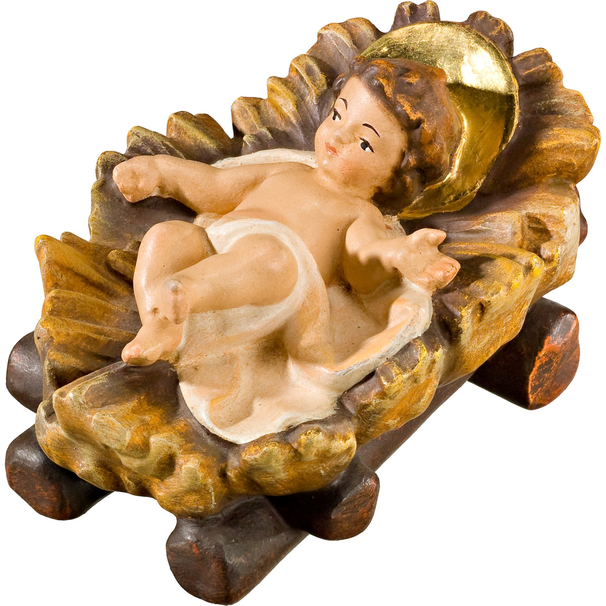 Gesù Bambino fisso in culla