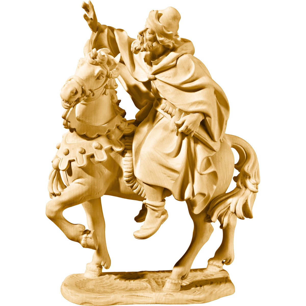 Re Mago a cavallo (con base)