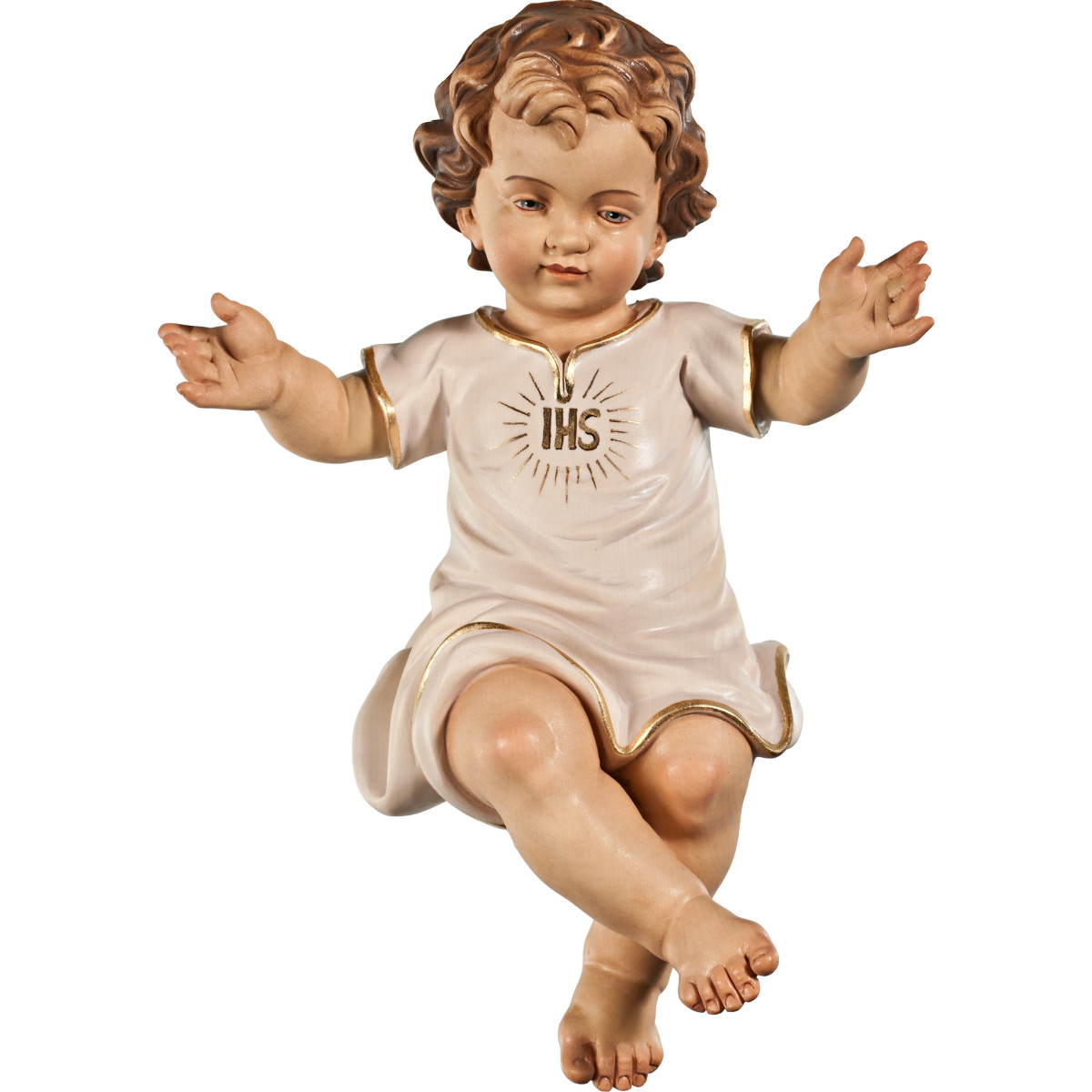 Menino Jesus vestido IHS