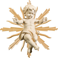 Gesù Bambino con raggiera