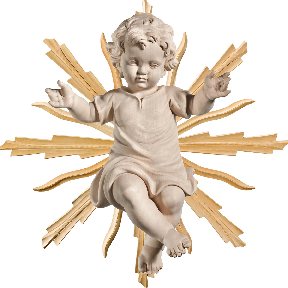 Jesus Child clothed with halo