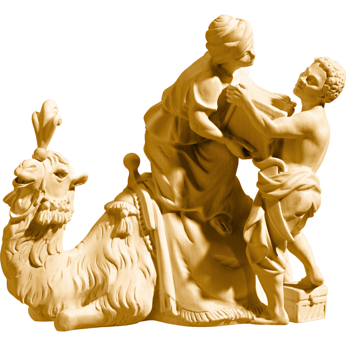 Camel loading with servants
