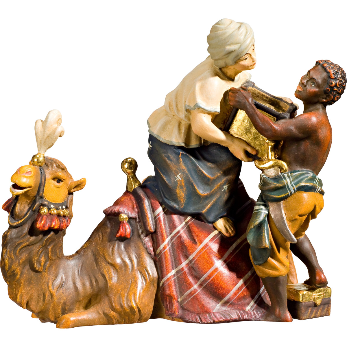 Camel loading with servants