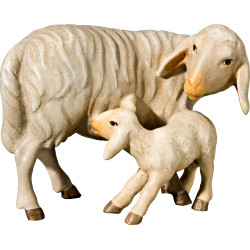 Schafgruppe stehend (ohne Sockel)