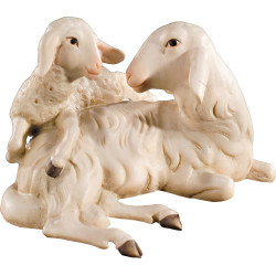 Sheep group lying (without base)