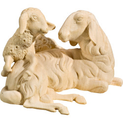 Sheep group lying (without base)