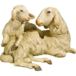 Grupo de ovejas mentira (sin base)