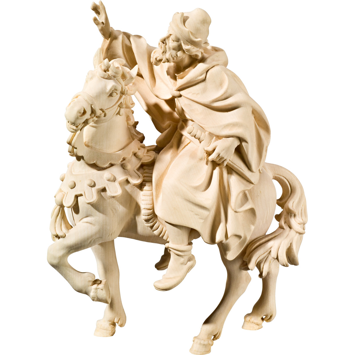 König auf Pferd (ohne Sockel)