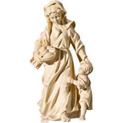 Pastorella con bambino