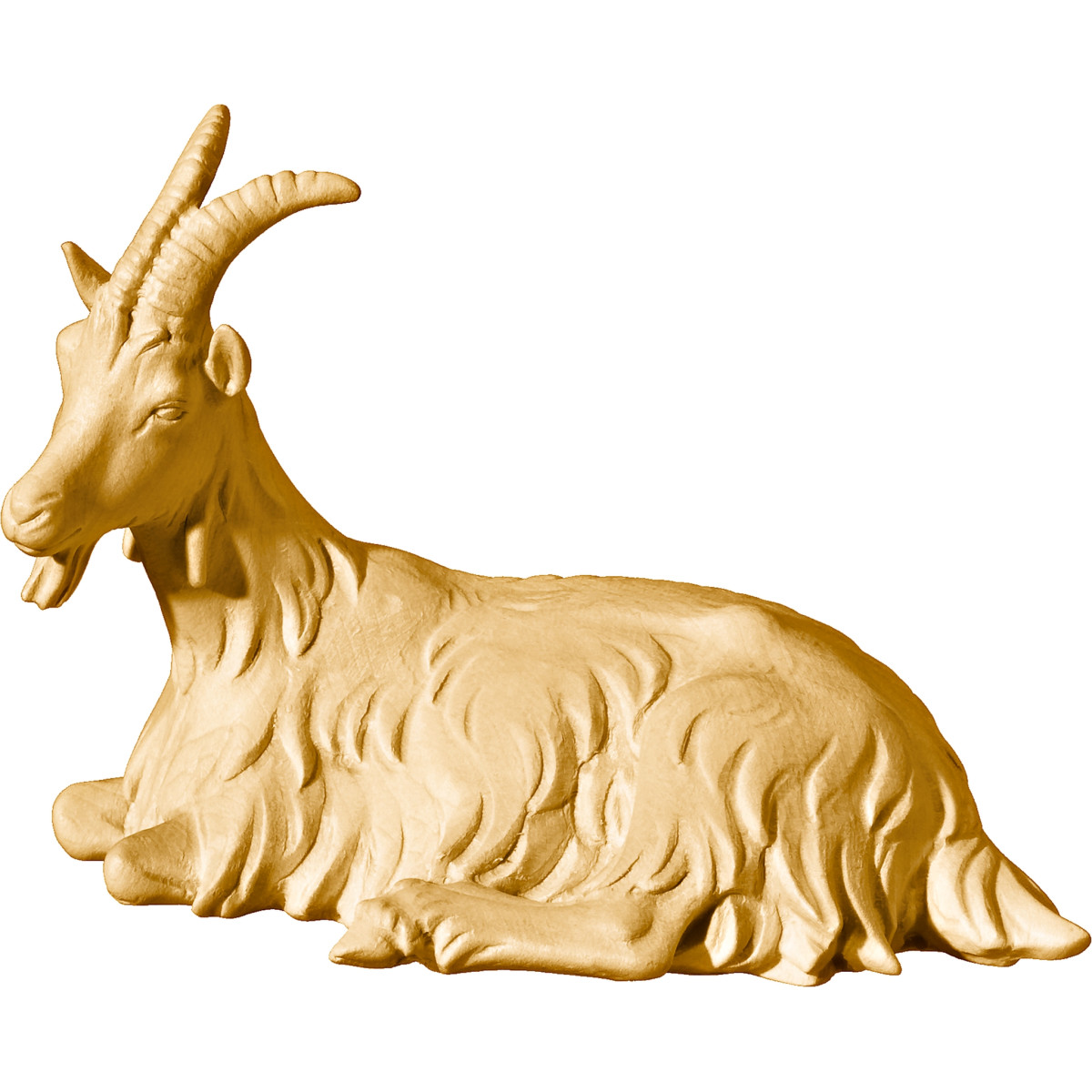 Ziege liegend