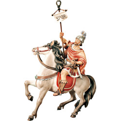 Römischer Hauptmann auf Pferd (ohne Sockel)