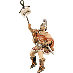 Oficial romano por cavalo