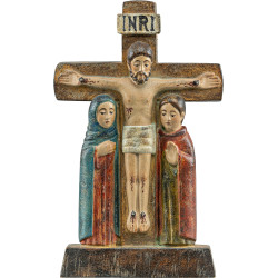 Golgotha Crucifixion Wood Carving | Bergland