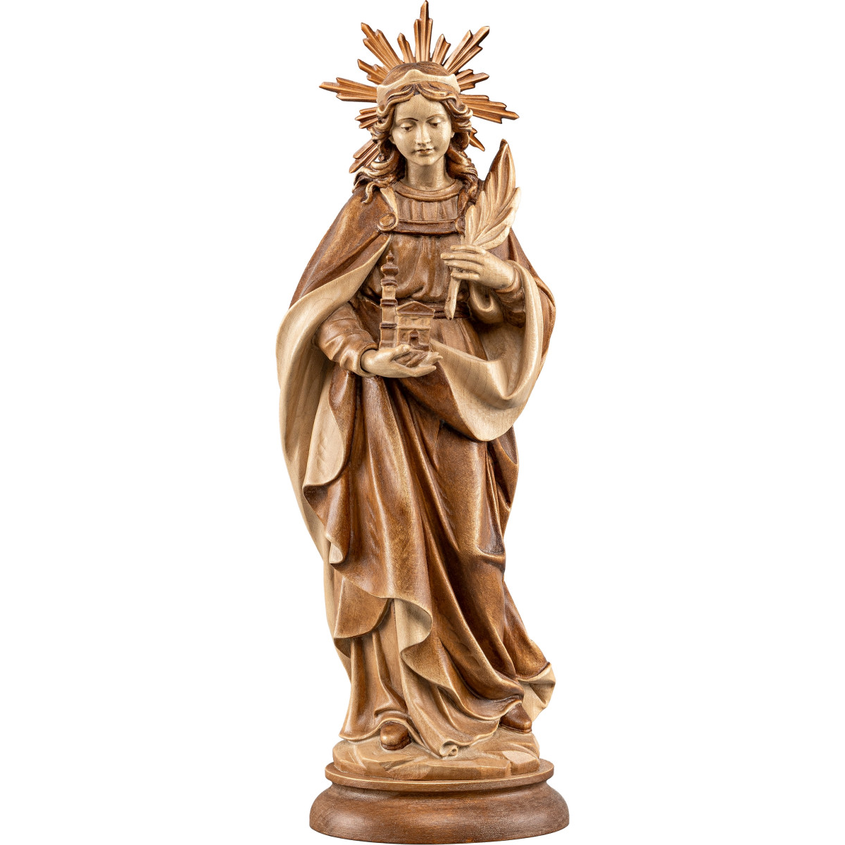St. Emma with aureole