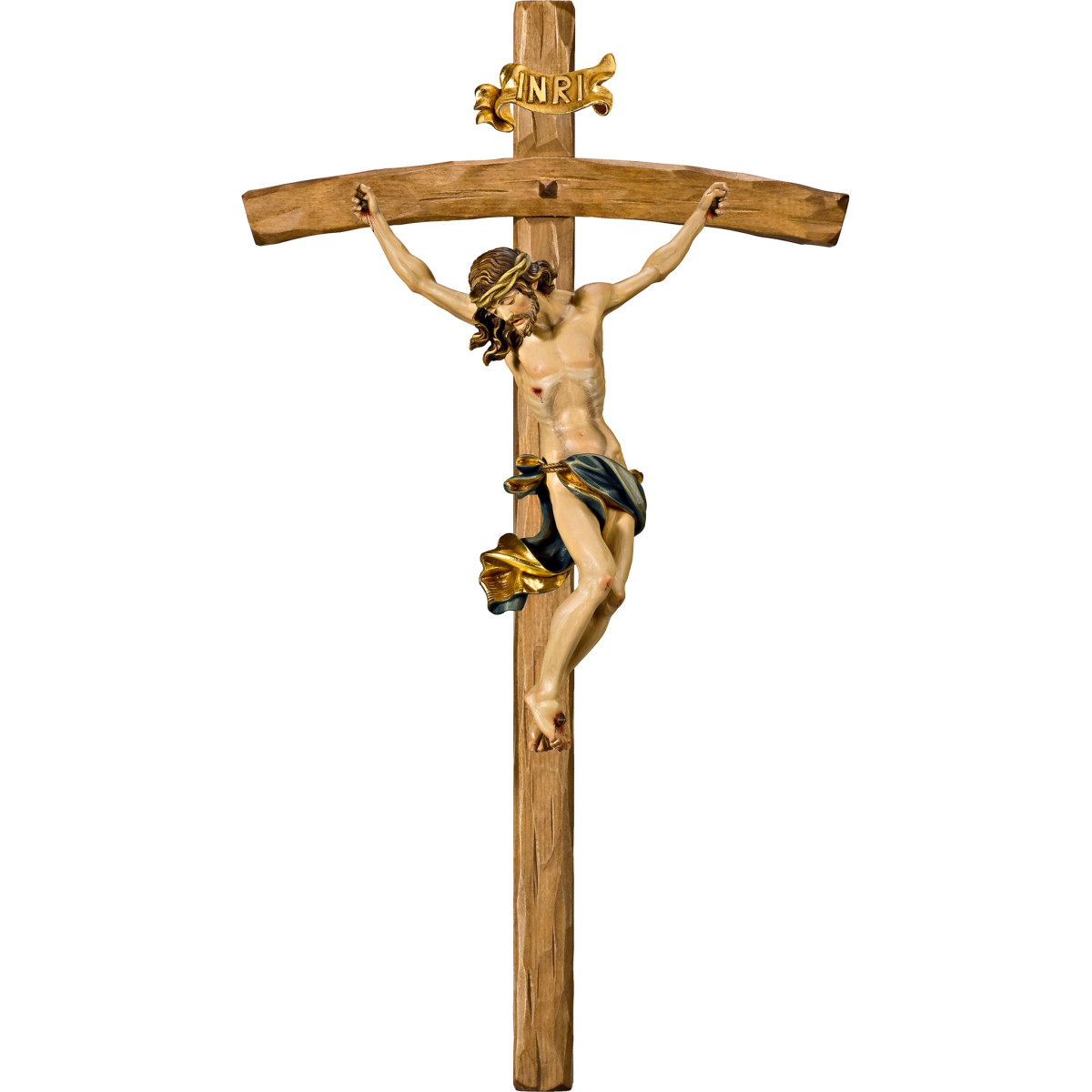 Corpus Barock auf gebogenem Balken