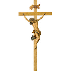 Corpus Baroque on oak cross