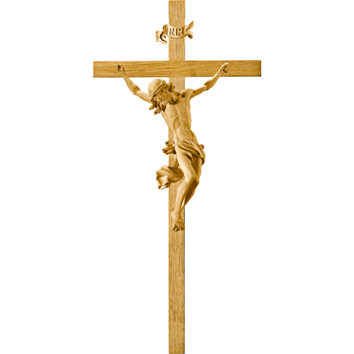 Corpus Barock auf Eichenbalken