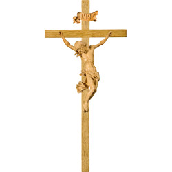 Corpus Barock auf Eichenbalken