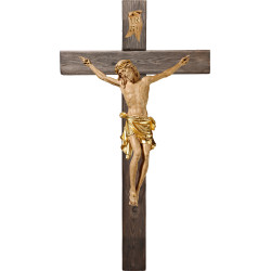 Corpus Pisa auf Balken Altes Holz