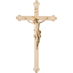 Corpus Pisa on baroque cross