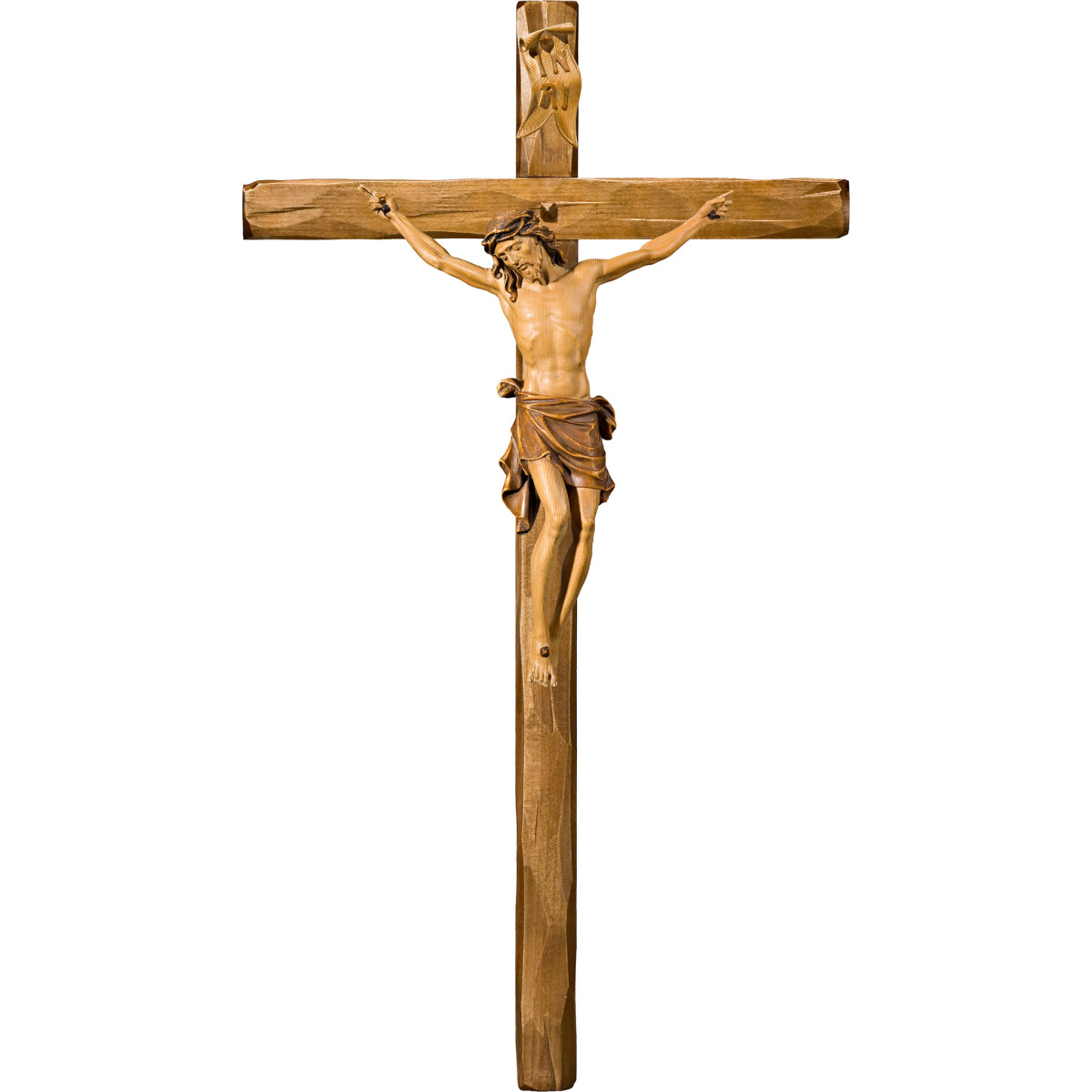 Corpus Pisa on straight cross