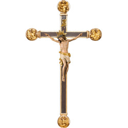 Corpus Pisa on cross with Evangelists