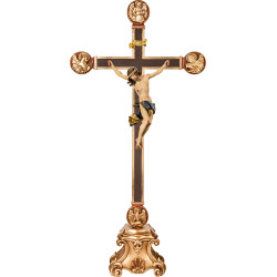 Cristo Barocco su piedistallo con Evangelisti