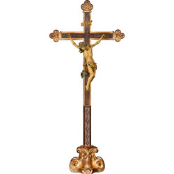 Corpus Baroque on cross baroque on pedestal