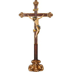 Corpus Baroque on cross baroque on pedestal