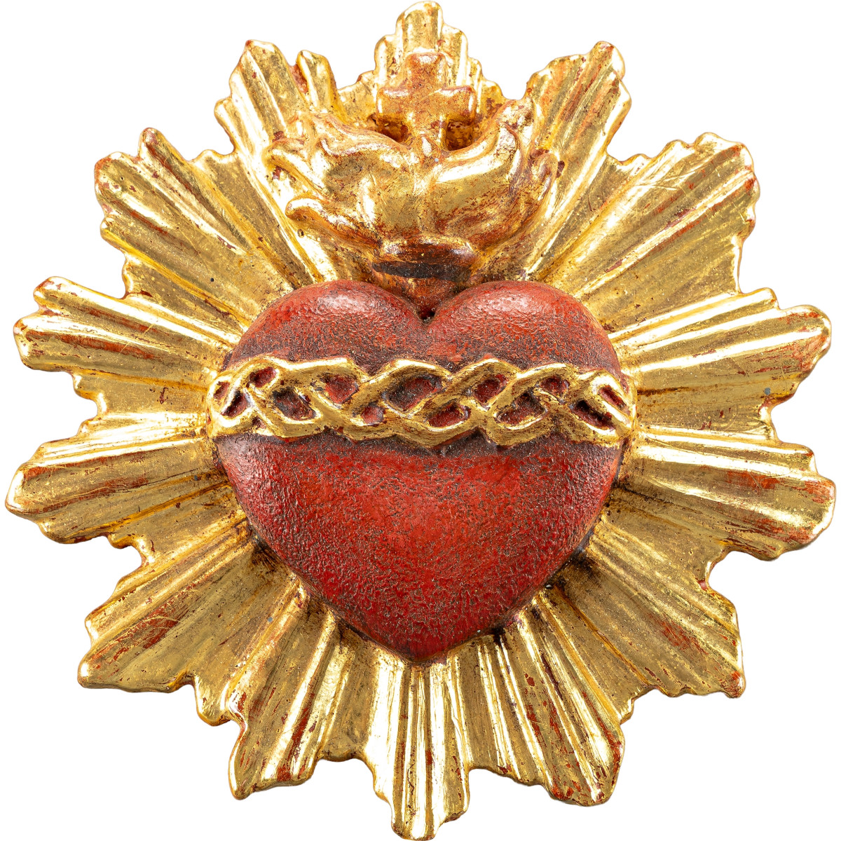 Sacrado Coração de Jesus com auréola
