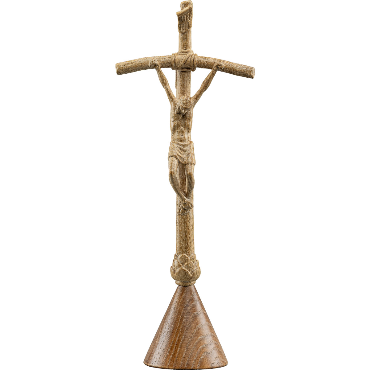 Crocifisso di S. Giovanni Paolo II su piedistallo
