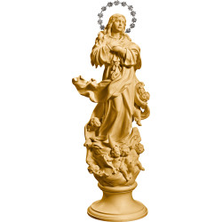 Assumption of Mary with silver corona