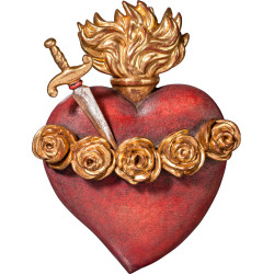 Sacro Cuore di Maria con pugnale