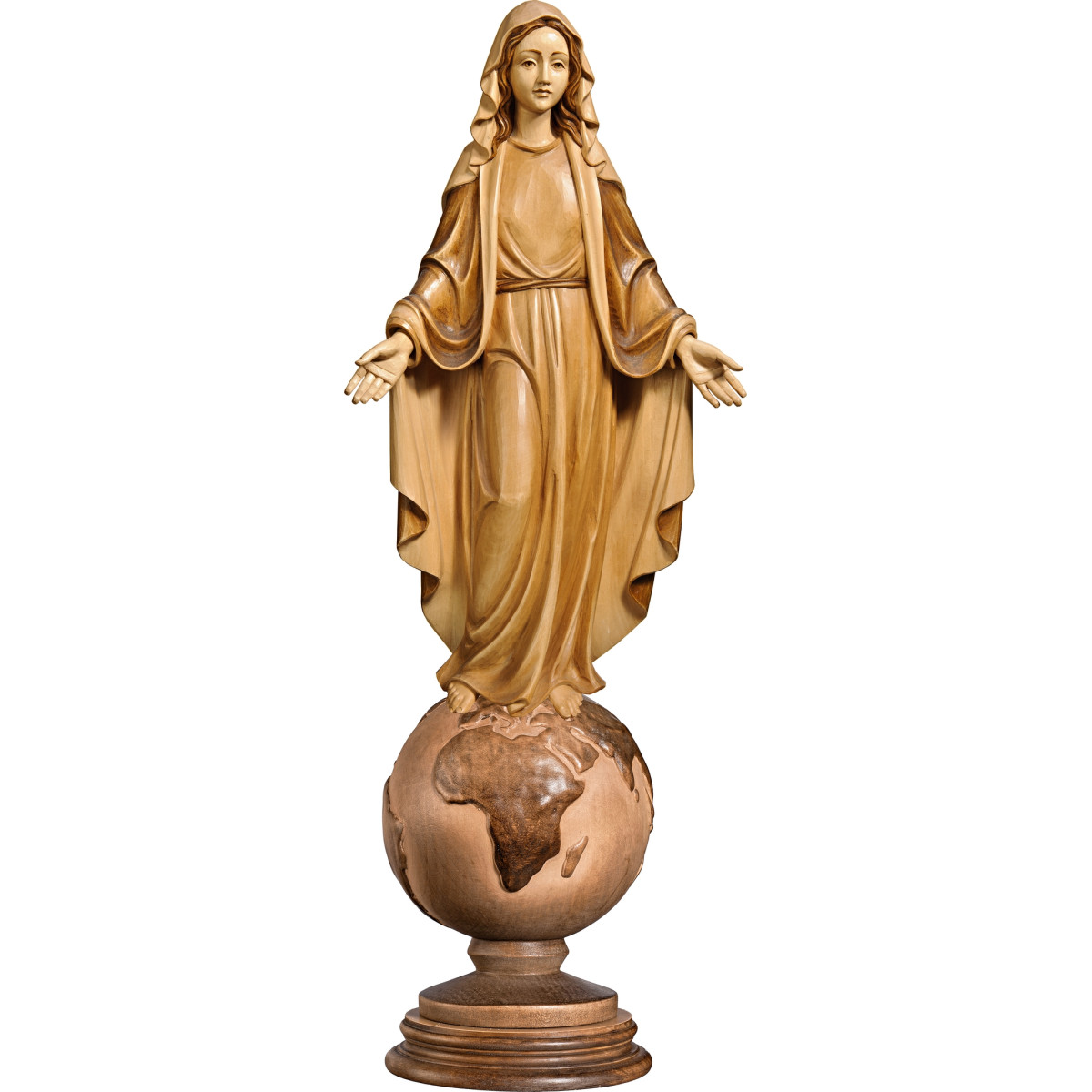 Immaculate Madonna on Globe | Bergland