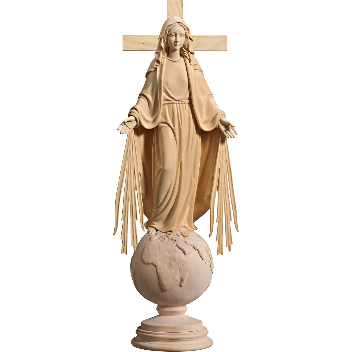 Madonna aller Völker mit Strahlen | Bergland