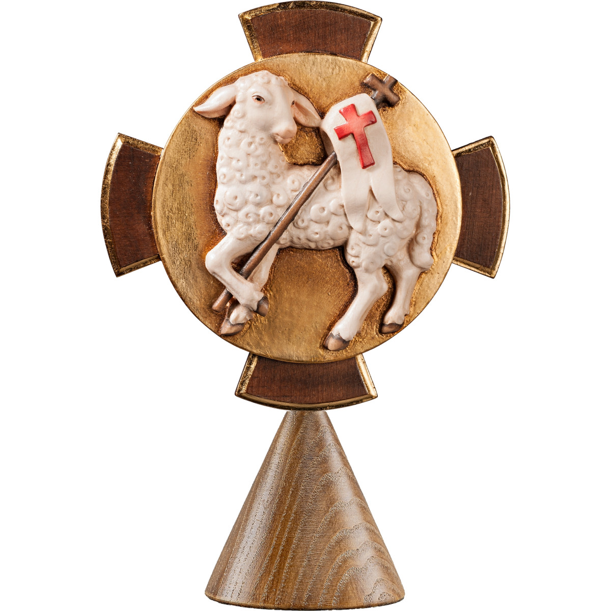 Agnus Dei on base cone-shaped