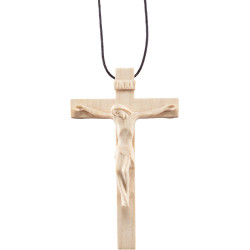 Crucifix modern ROMA with cord